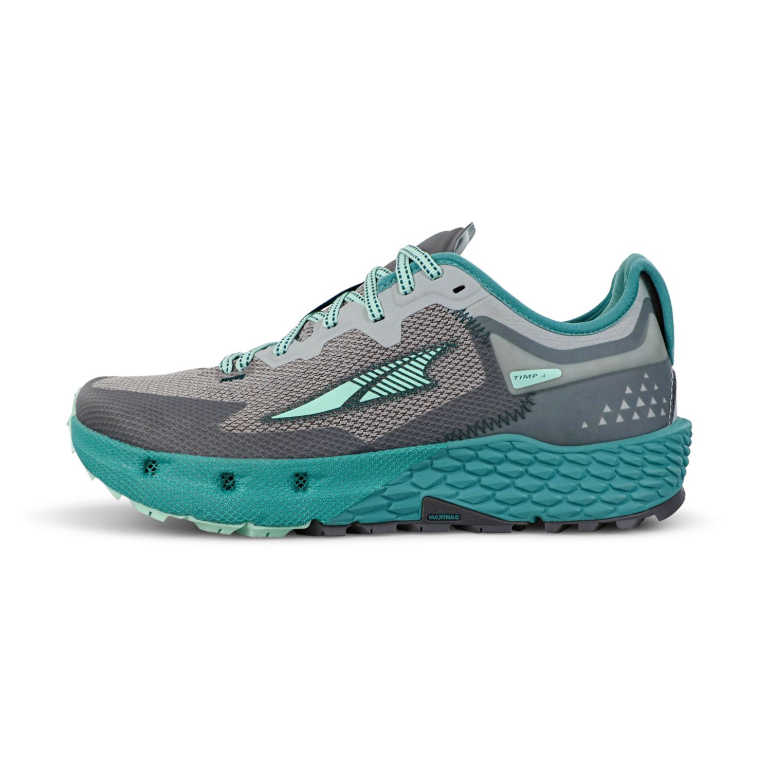 Zapatillas De Trail Running Altra Timp 4 Mujer Gris Turquesa | Costa Rica-41395789